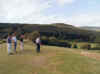Golfing at Strathpeffer, Highlands of Scotland - the 1st: Castle Leod